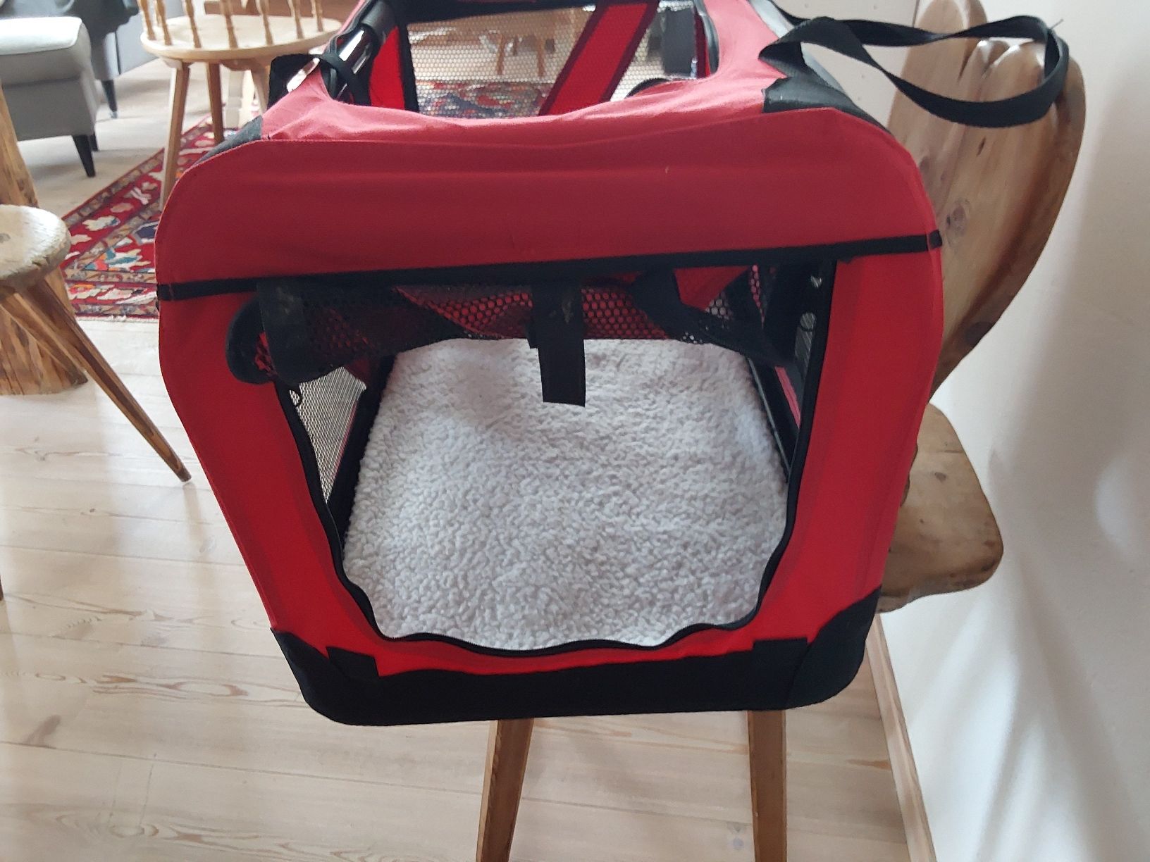Gonser Gabbie, trasporto & Sicurezza: Hundebox faltbar, rot – Nuovo (secondo la descrizione) da Celerina venduto da Beretta01 3