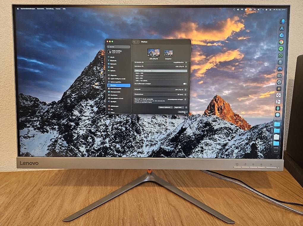 Lenovo Monitor: Lenovo L27q-10 27" – Nuovo (secondo la descrizione) da Hinteregg venduto da chrmbl