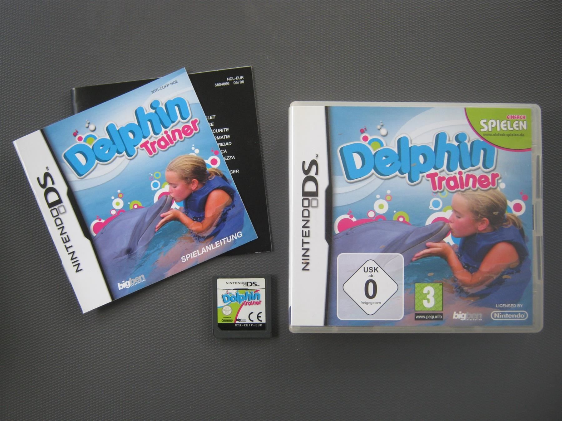 Nintendo Giochi: DELPHIN TRAINER für NINTENDO DS – Usato da St.Gallen venduto da sjosjo