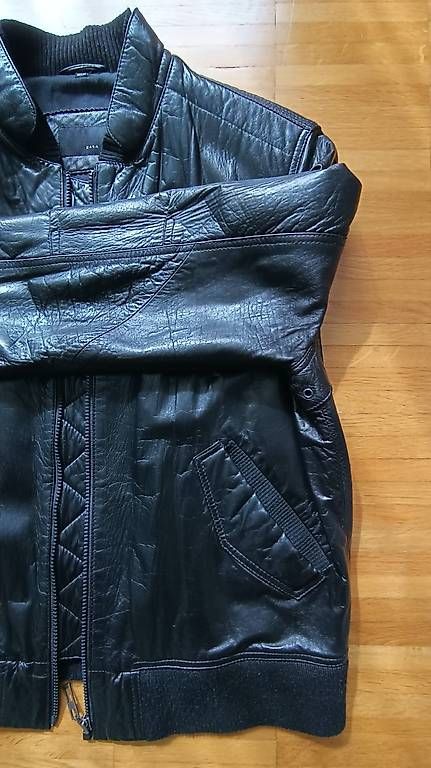 Giacche: Lederjacke Schwarz ... – Usato da Roggwil TG venduto da sunbug 2
