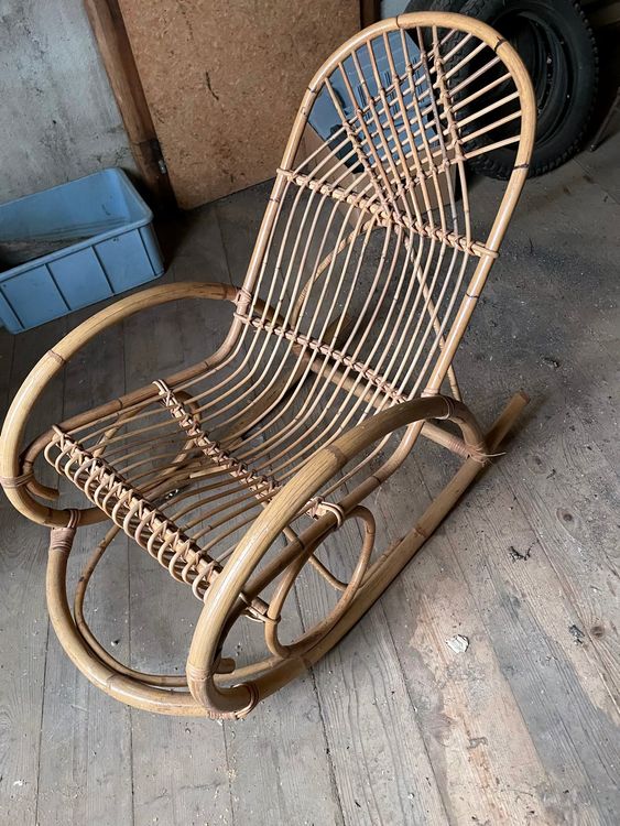 Rattan Schaukelstuhl Gartenstuhl Liegestuhl Balkon Kaufen auf Ricardo