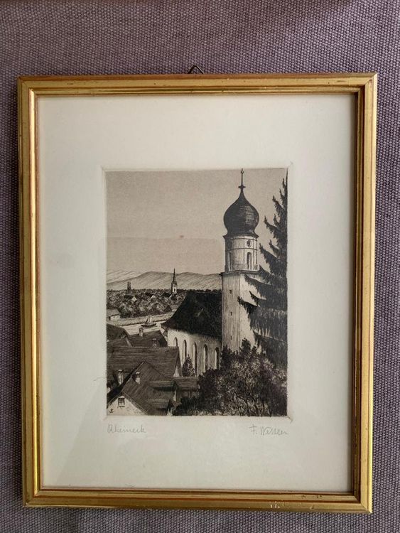 Spannende Alte Bilder Mit Goldrahmen Bilder