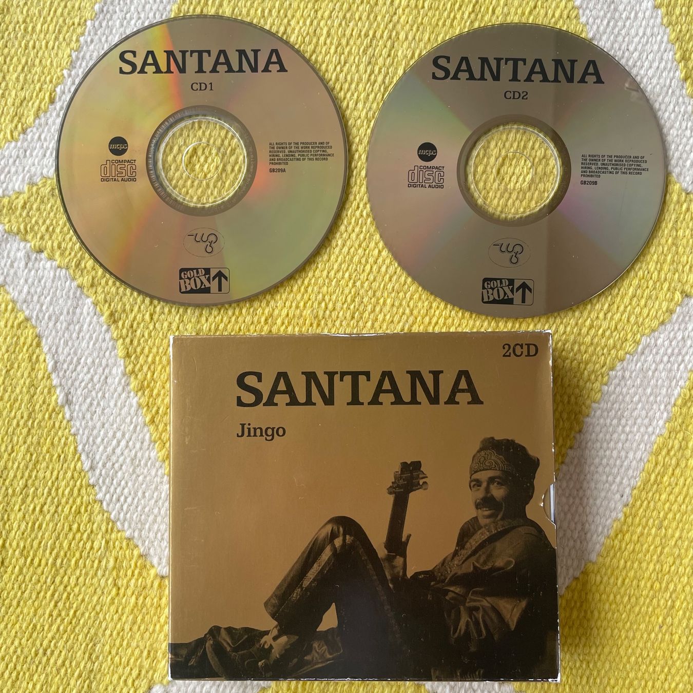 CDs: SANTANA-2CD JINGO – D'occasion à Rorschacherberg par CD-Roli