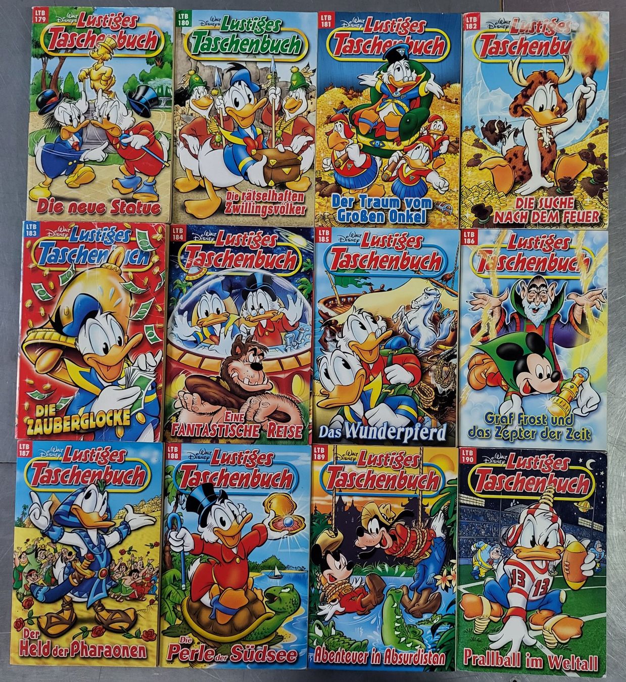 Comics: LTB 179-190 (komplettes Rückenbild) (Alles Zweitausgaben) – Gebraucht aus Kriens von Rothenfluh66 1