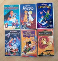 Disney-VHS-Sammlung (6-Stück)