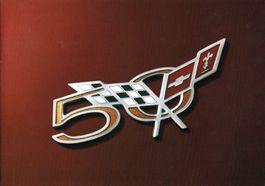 50 Jahre Chevrolet Corvette - Originalprospekt im Topzustand
