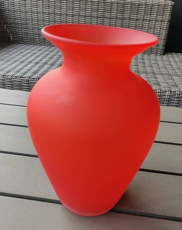 Vasi & Recipienti: Vaso artigianale in vetro – Nuovo (secondo la descrizione) da Lugano venduto da claudio.luga