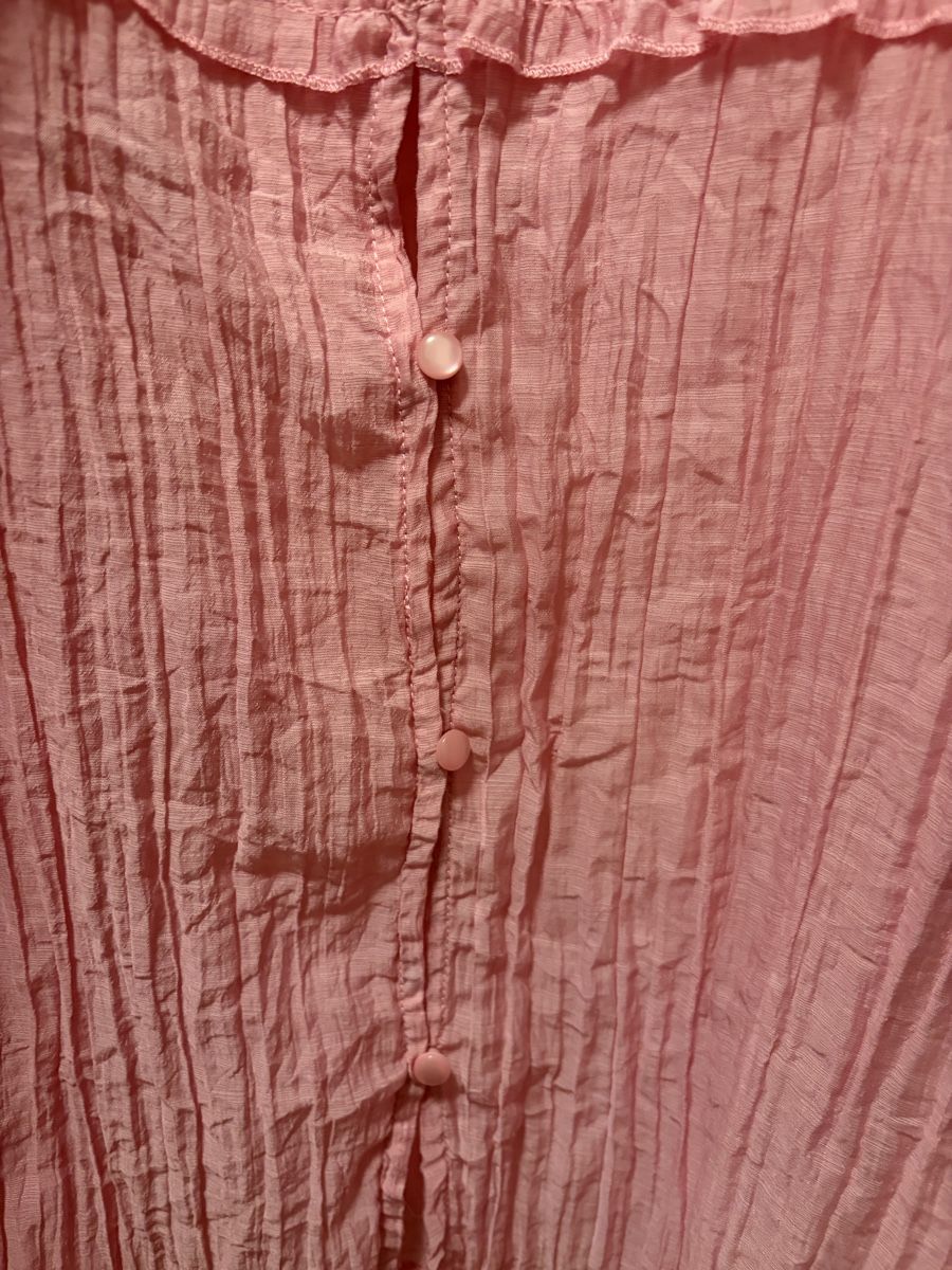 Chemisiers: Boho Bluse rosa leicht transparent  – Neuf (Voir description) à Muttenz par stoeberi01 1