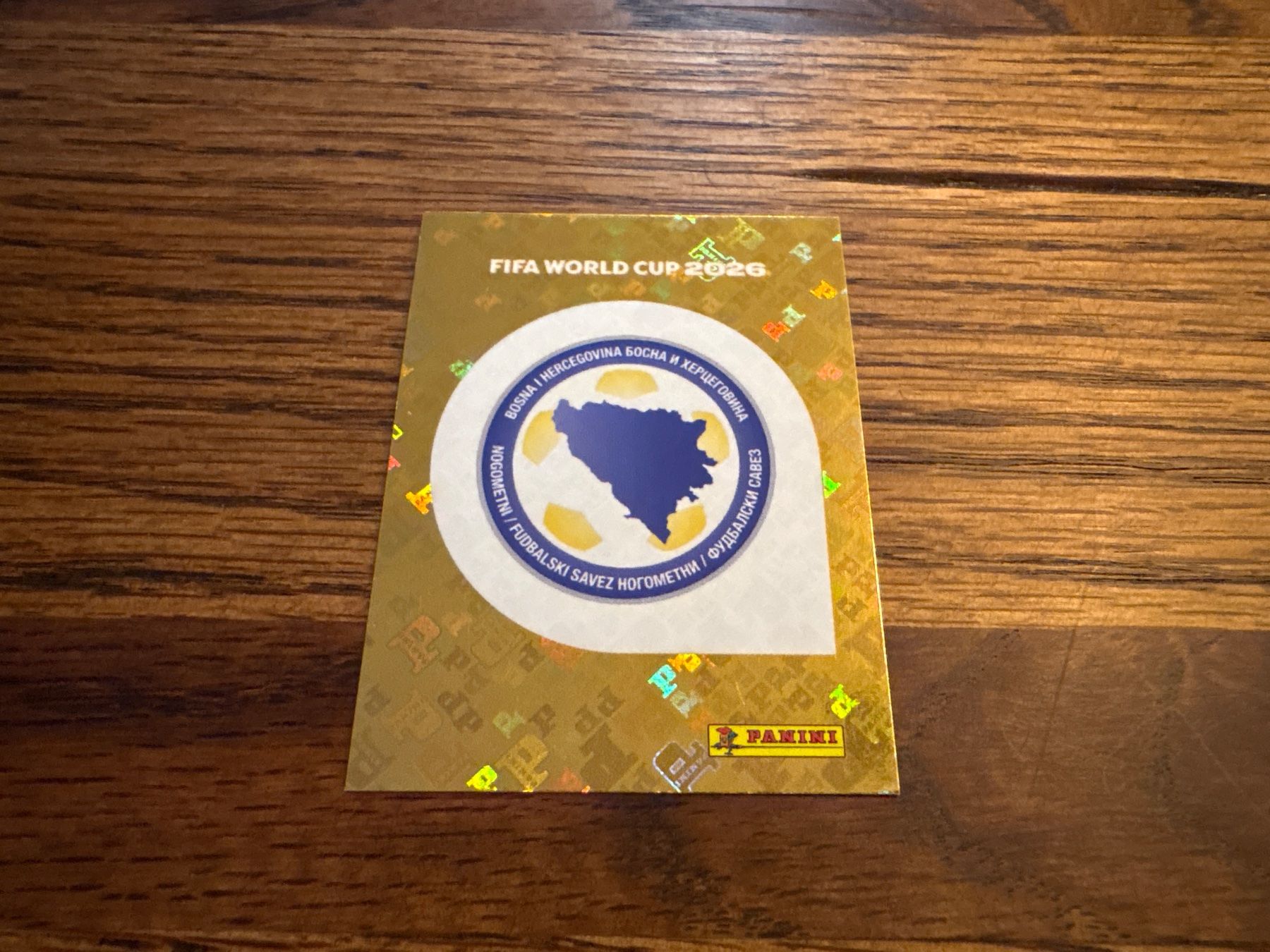 Panini Carte collezionabili: Panini 2026 BIH 1 – Nuovo (secondo la descrizione) da Elsau venduto da Cerry81