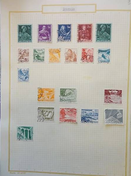 Alle Briefmarken: Lot 212 ab Anfang – Gebraucht aus Bleienbach von Mineral_Antik57 2