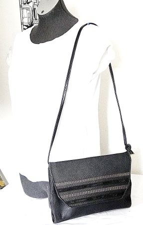 Handtasche Pedrino Leder Schwarz
