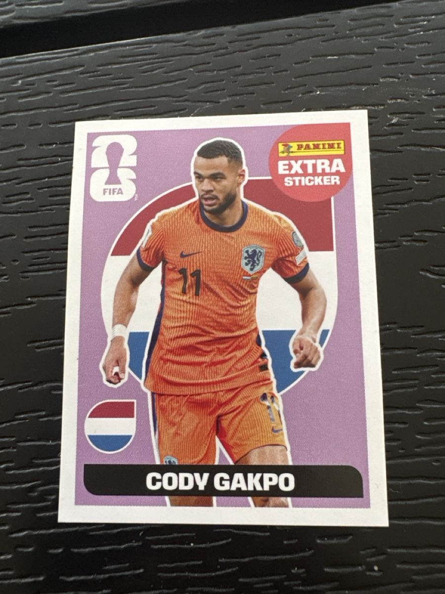 Panini Carte collezionabili: Cody Gakpo Extra Sticker  – Usato da Sigriswil venduto da Sand_Bu