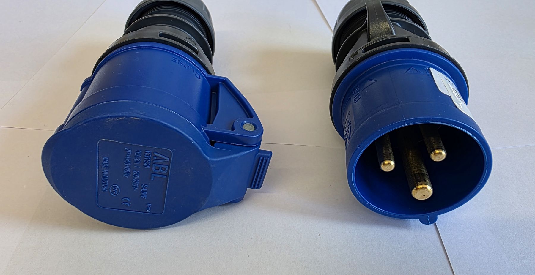 Stecker: Steffen Stecker, 3 polig, CEE 16/3, Camping, Boot, Neu – Neu (gemäss Beschreibung) aus Staad SG von oli7877 2