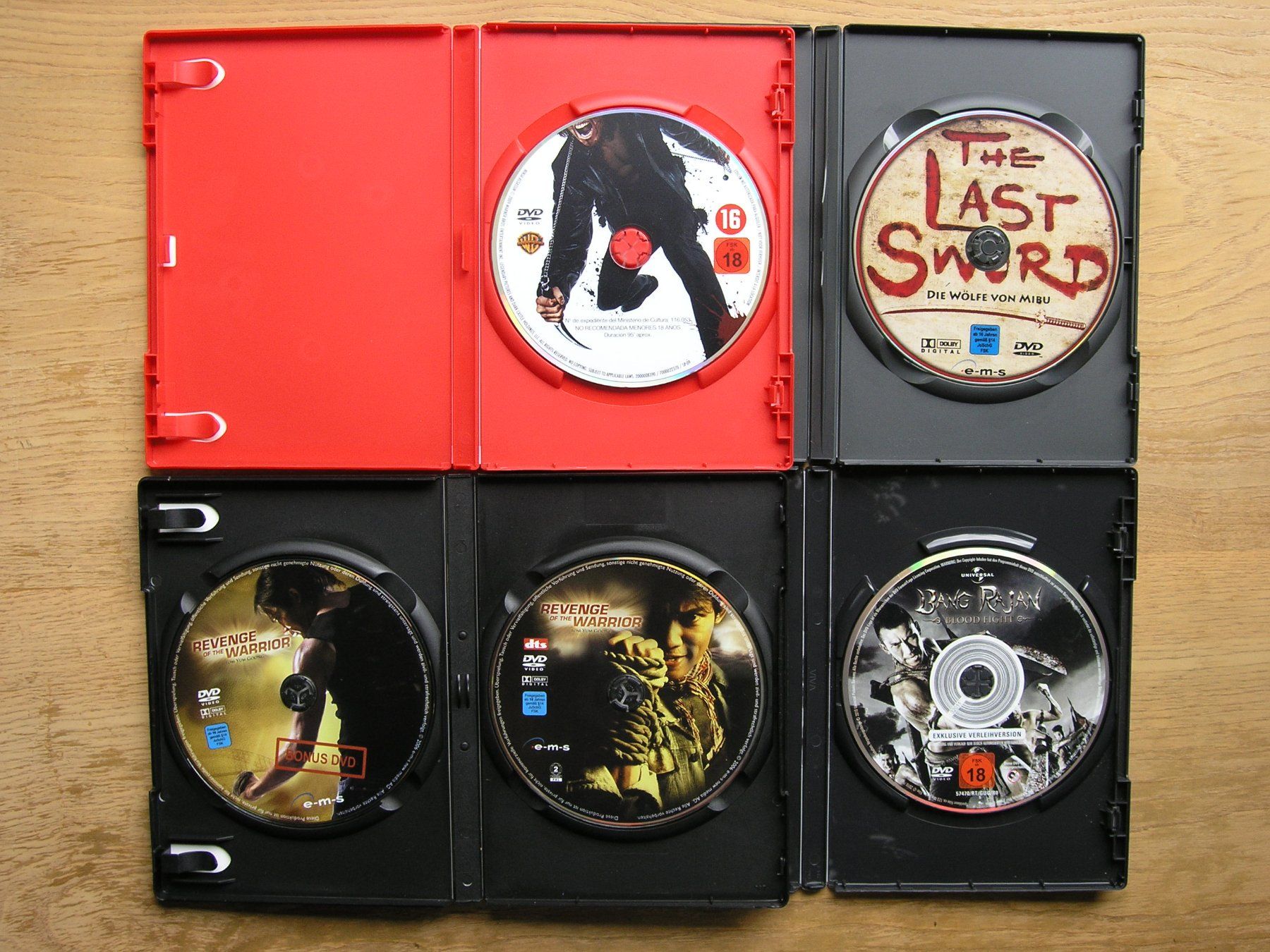 Alle DVDs: DVD SAMMLUNG EASTERN--ACTION-THRILLER FILME – Gebraucht aus Zuzwil SG von vette13 2