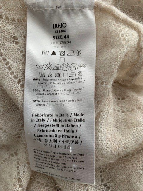 Liu Jo Maglioni & Felpe: Lässiger asymetrischer Liu Jo Pullover Gr. 38 – Usato da Dottikon venduto da Cgreg 5