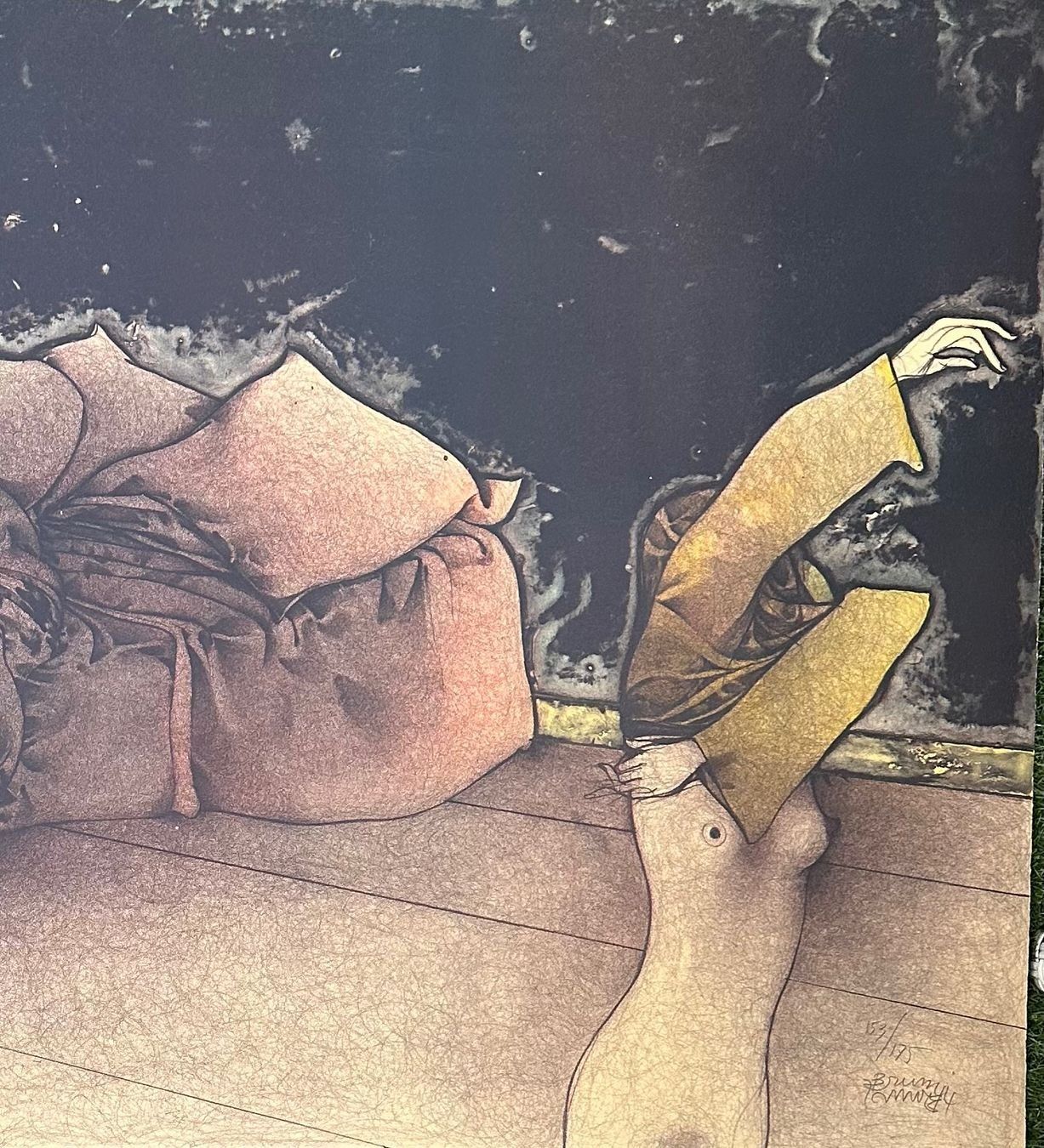 Grafica & Litografie: BRUNO BRUNI LITHOGRAPHIE SIGNIERT NUMMERIERT – Usato da Gersau venduto da kunst-online 1
