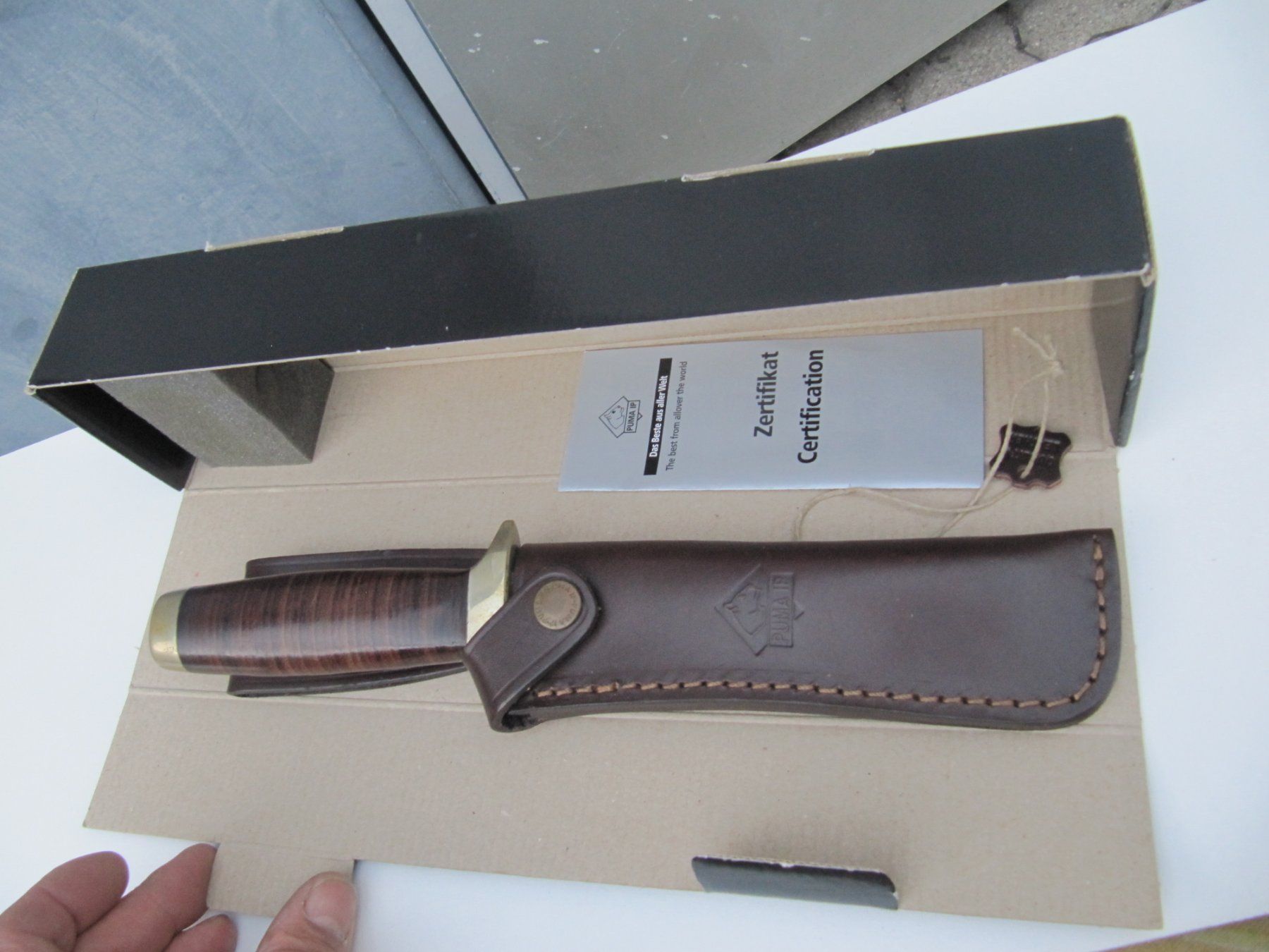 Puma Accessori: Messer Puma IP Handmade NEU! – Usato da Basel venduto da stefan4057 5