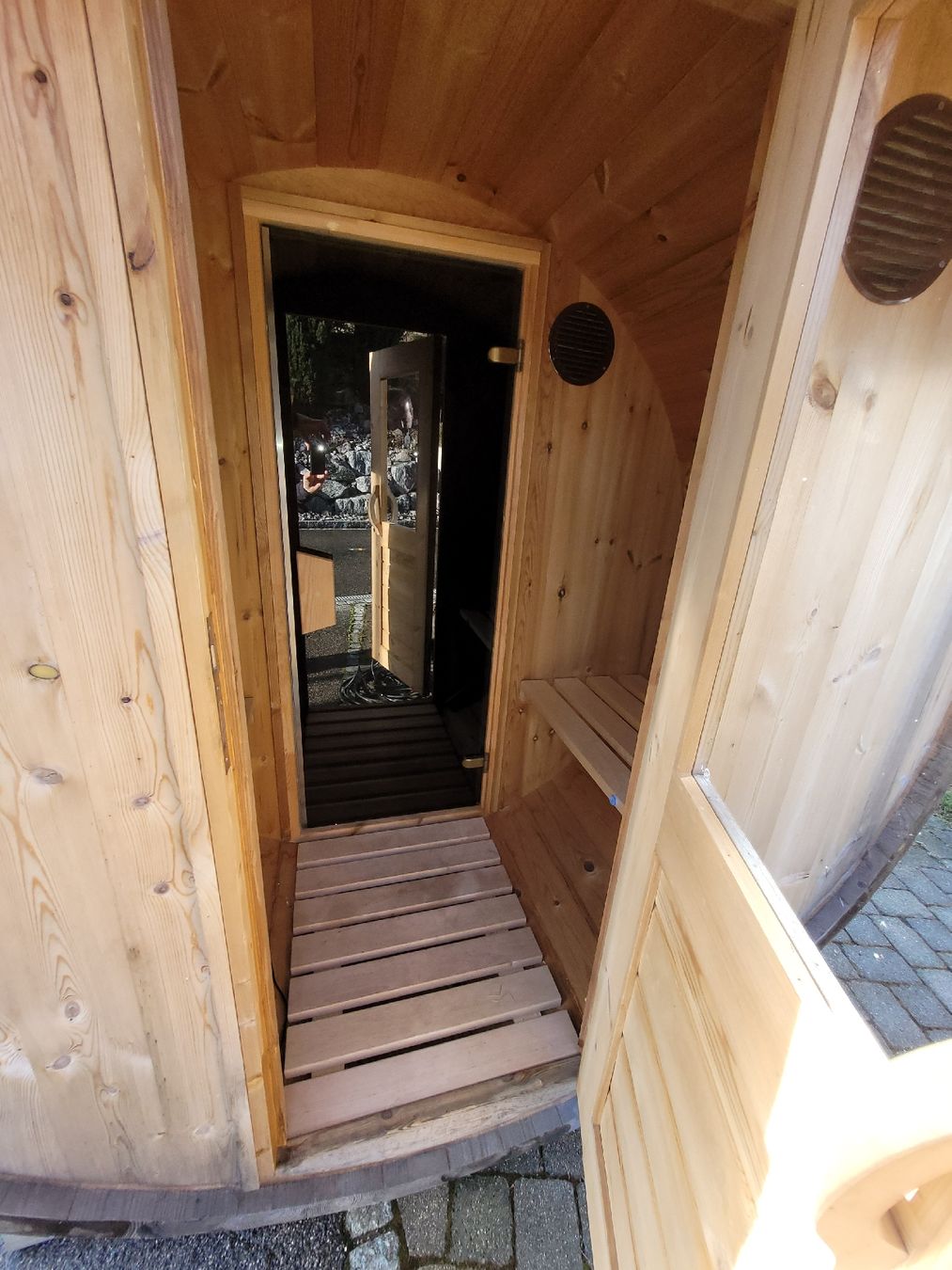 Sauna & Accessori: fasssauna sauna – Usato da Laufen venduto da Nachlasverkauf 2