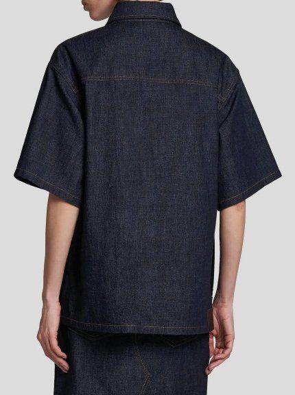 Chemisiers: STELLA MCCARTNEY Jeansbluse navy – D'occasion à Meilen par Antete 2