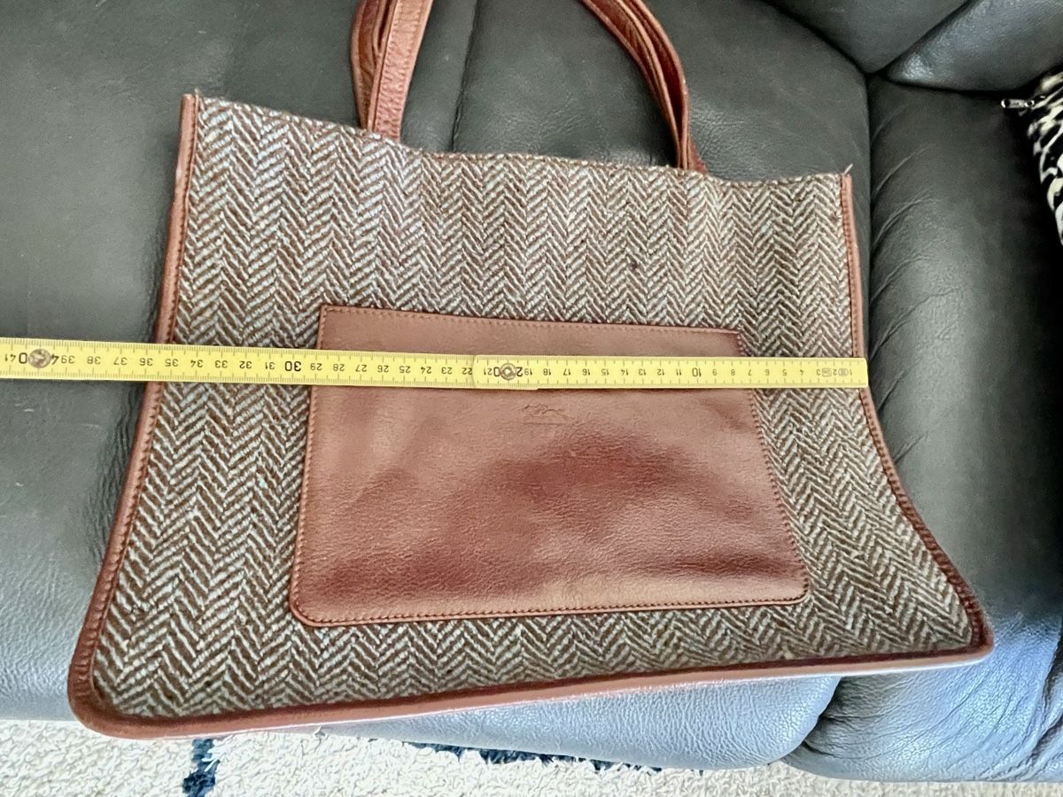 Longchamp Borse da donna: Longchamp tweed tote bag  – Usato da Richterswil venduto da Prangins9 6