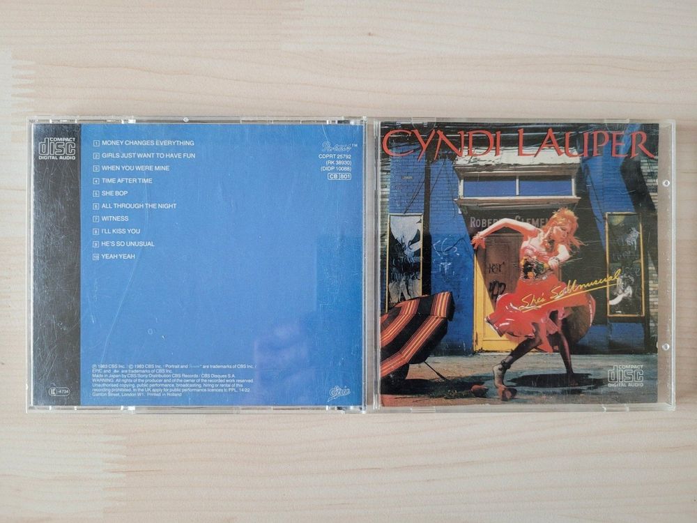 Cd Cyndi Lauper She`s So Unusual 1983 Kaufen Auf Ricardo 