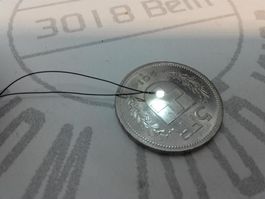 LED SMD 0805 kaltweiss, verkabelt, 12-14