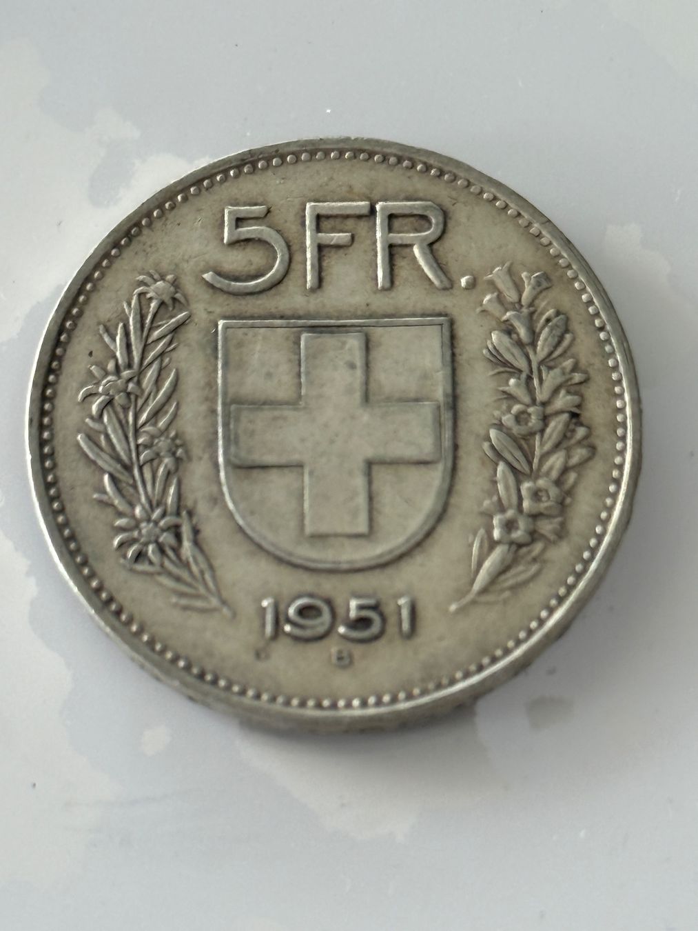 Tutti le monete: 5 Franken 1951  Silber – Usato da Wallisellen venduto da SWISS_SILVER1 1