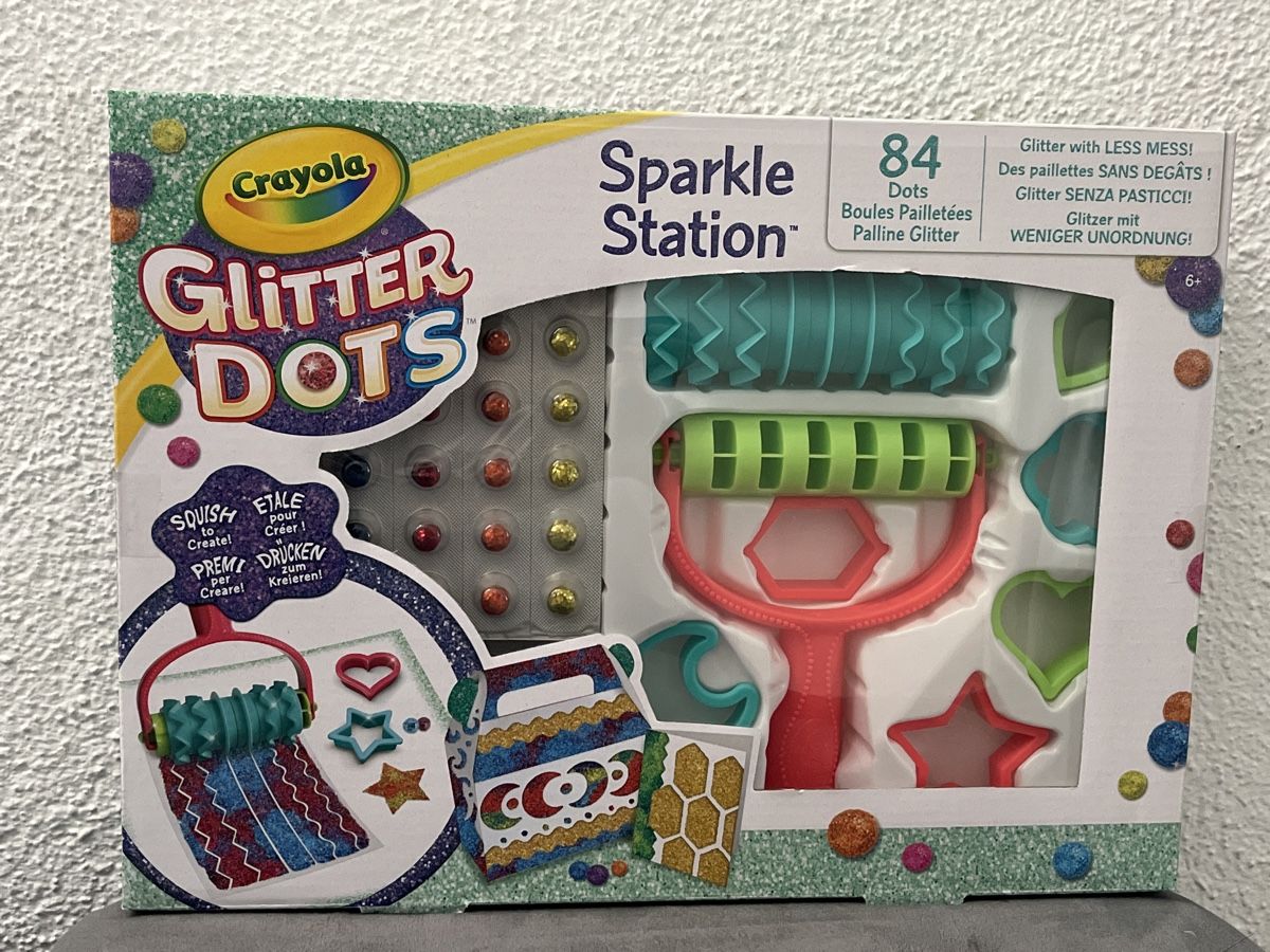 Kits de loisir créatif: Crayola Glitter Dots Sparkle Station Bastelset – Neuf avec emballage d'origine à Oberegg par MZ_DiesundDas