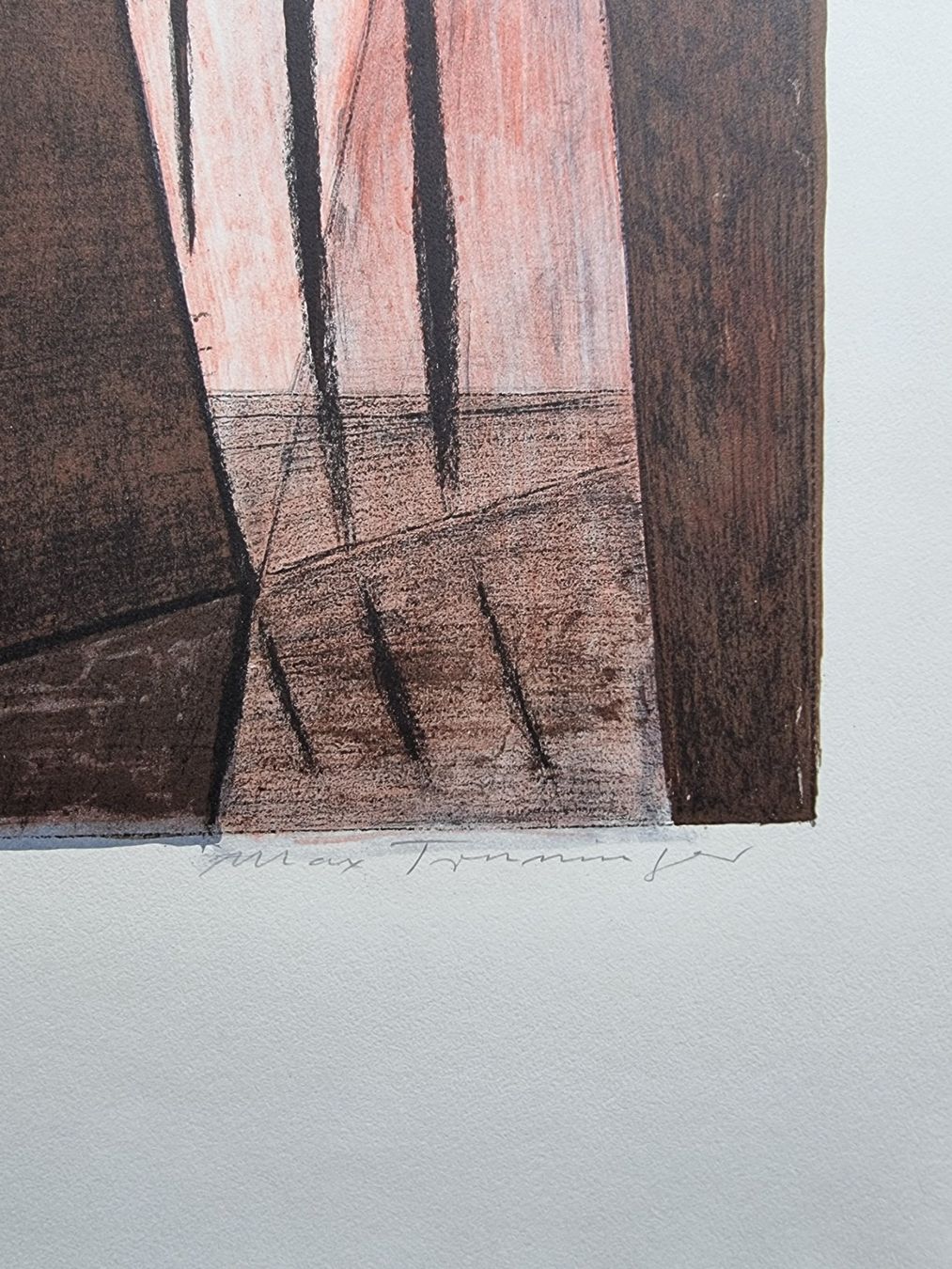 Grafica & Litografie: MAX TRUNINGER LITHOGRAPHIE SIGNIERT NUMMERIERT – Usato da Gersau venduto da grafik-kunst 4