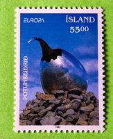 BRIEFMARKEN AUS Island UNGESTEMPELT  Siehe Original Fotos. 