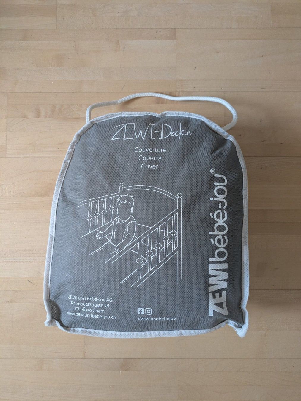 Zewi Coperte: Zewidecke 90 x 200 cm grau – Usato da Bern venduto da macsandra