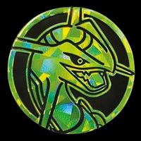 Pokémon Coin Collection Vol.2: Green Cracked Ice Rayquaza Mü