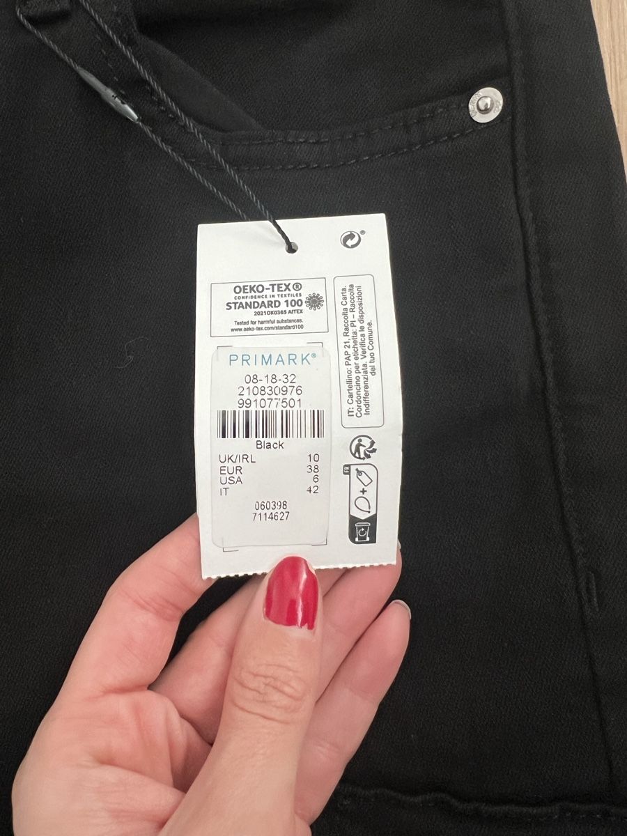 Primark Pantaloni: High Rise Hose Gr. 38 schwarz – Nuovo e nell'imballaggio originale da Brunnen venduto da browneyes_007 5