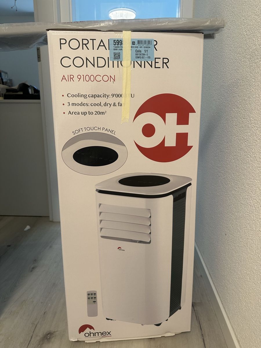 Ohmex Klimageräte: Portable Air Conditioner 9000 BTU – Neu (gemäss Beschreibung) aus Basel von mar_wgh5 1