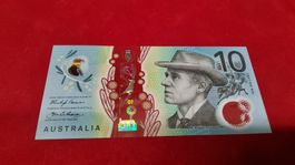 10 AUD Banknote - Selten - Top  Sammlerstück
