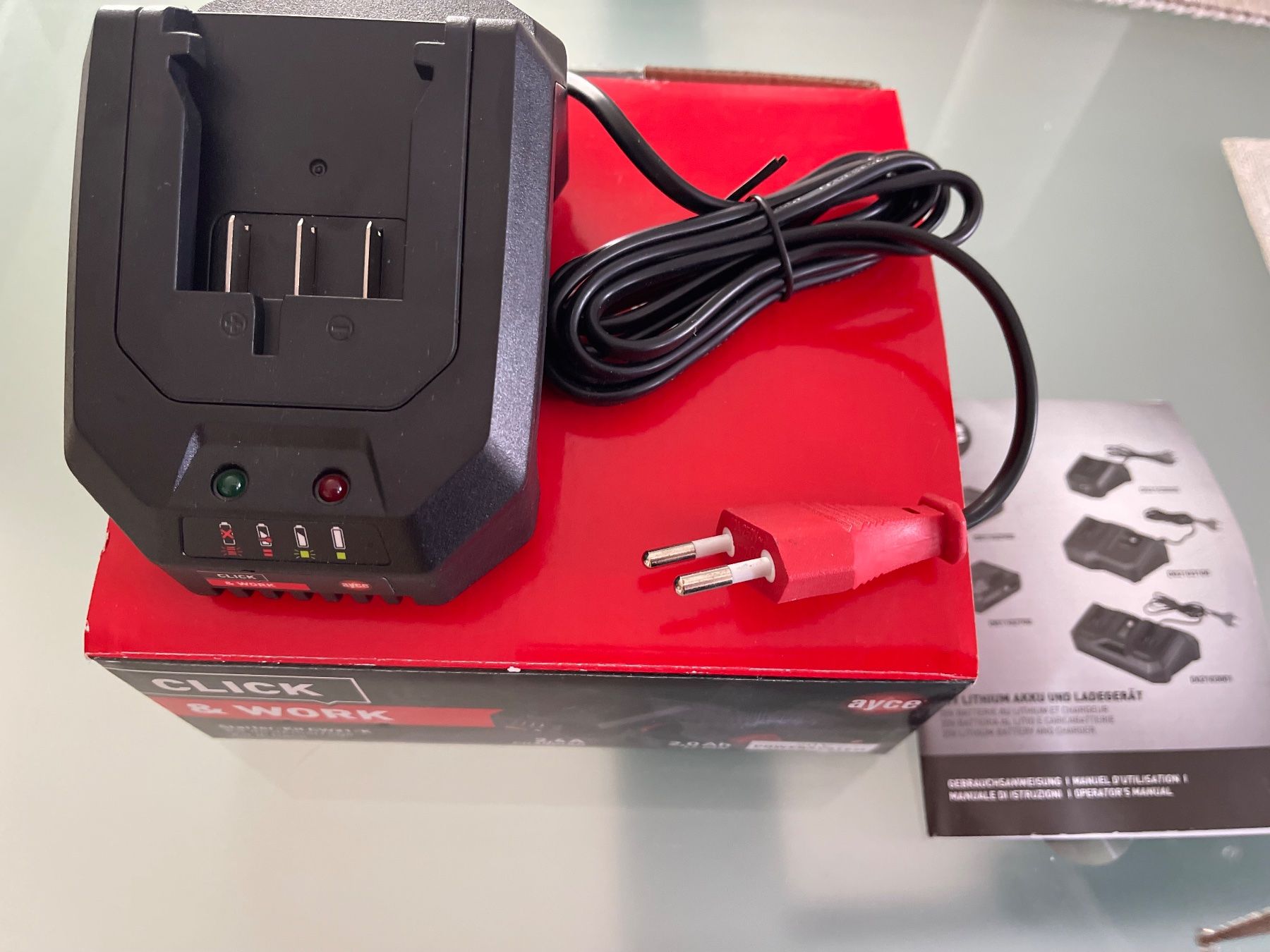 Bosch Ladegeräte: CLICK & WORK Ladegerät 2,4A Neu/NP 35CHF POWERSYSTEM CW21-K – Neu (gemäss Beschreibung) aus Kölliken von Hap-7 3