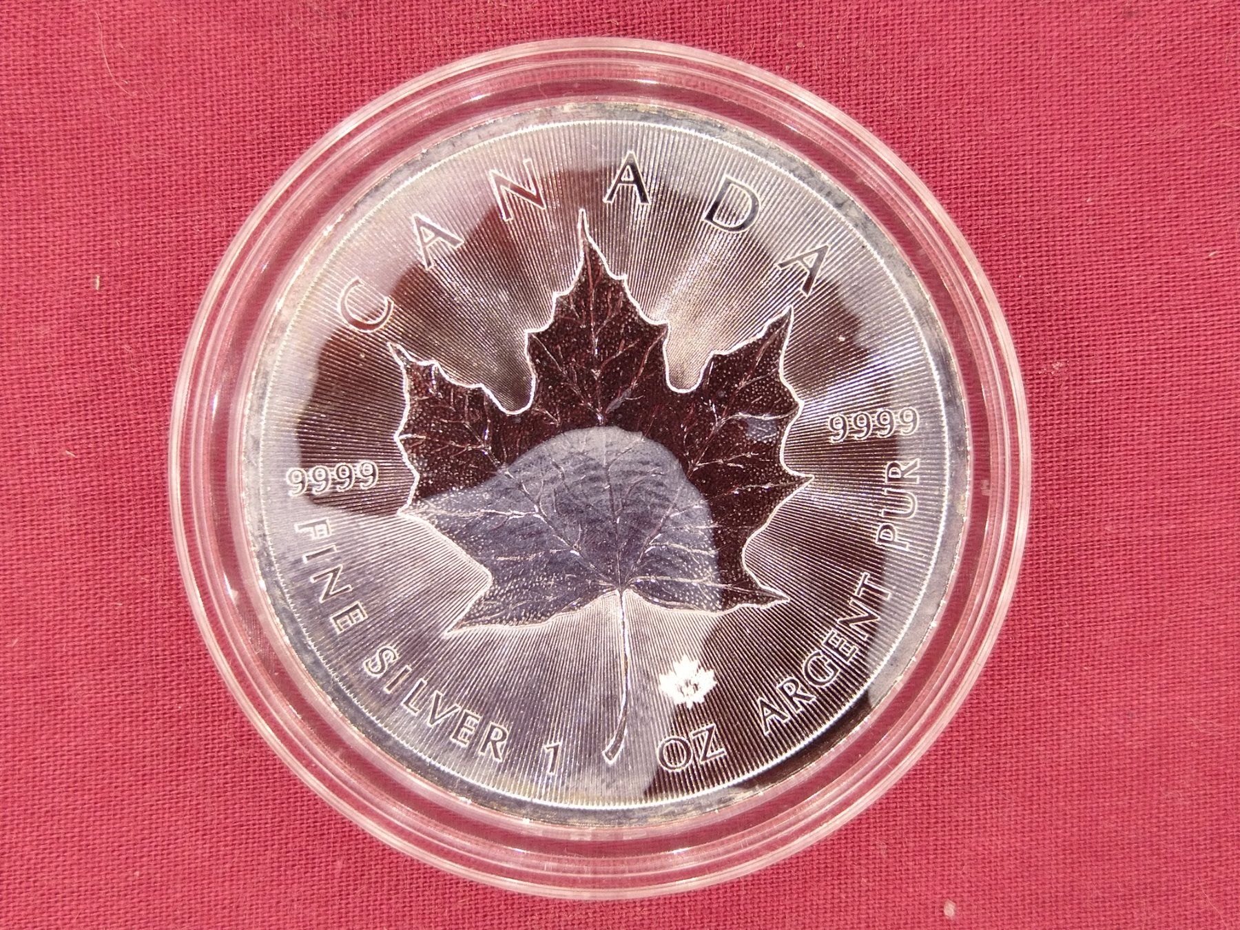 Alle Münzen: Silber Maple Leaf 1 oz - 2015 – Gebraucht aus Dättlikon von Quarz58