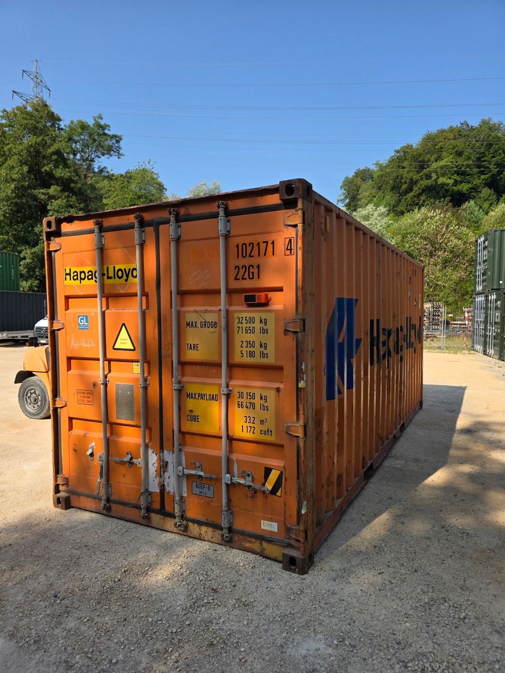 Sonstiges für Büro & Gewerbe: 20Fuss Seecontainer / Lagercontainer mit Tür Problemen – Defekt aus Zofingen von CLICKENHAUS 1