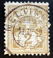 ZNr. 58A, Ziffer, Vollstempel,
