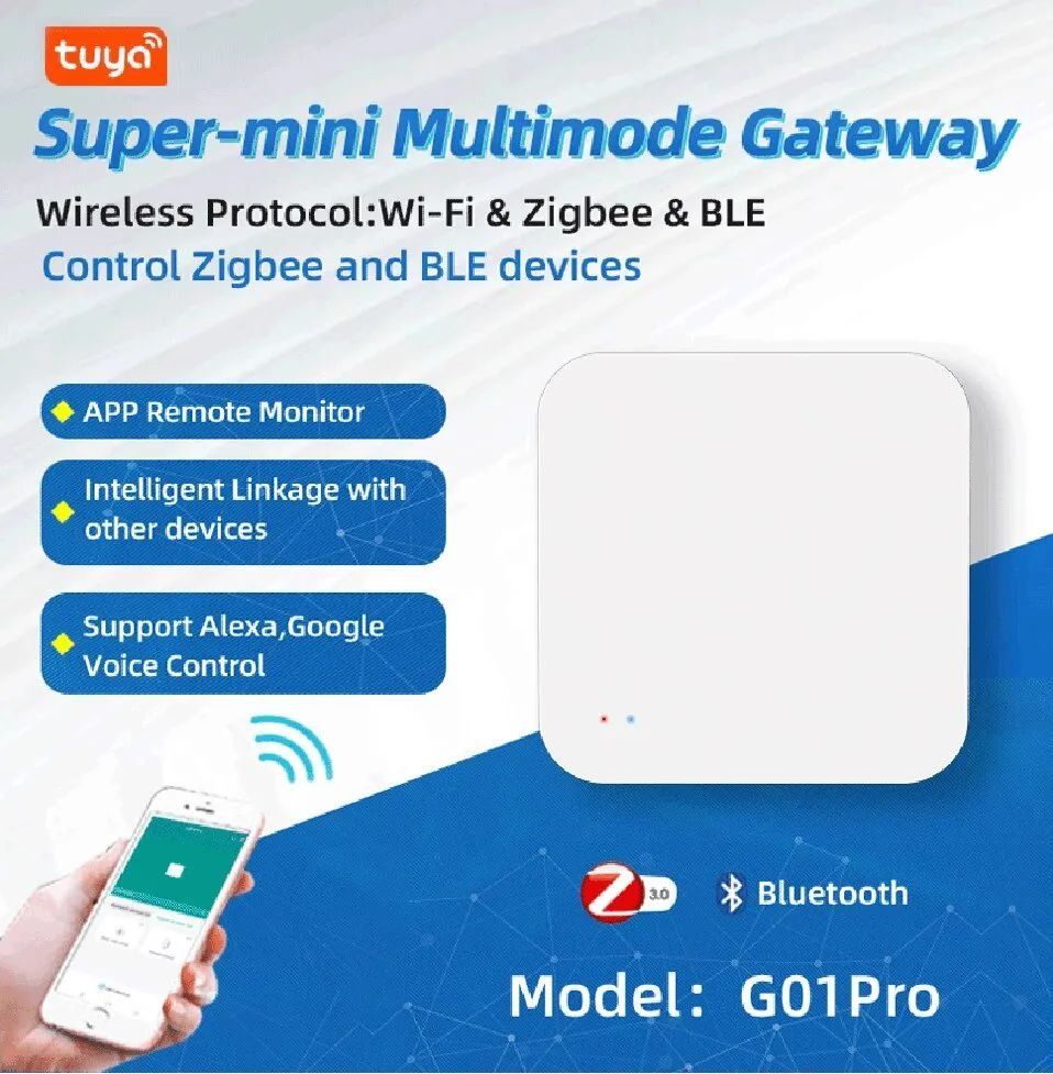 Interruttori: Tuya Multi-Mode-Wireless-Smart-Home-Gateway für Zigbee – Nuovo e nell'imballaggio originale da Genève venduto da Top-Trend 4