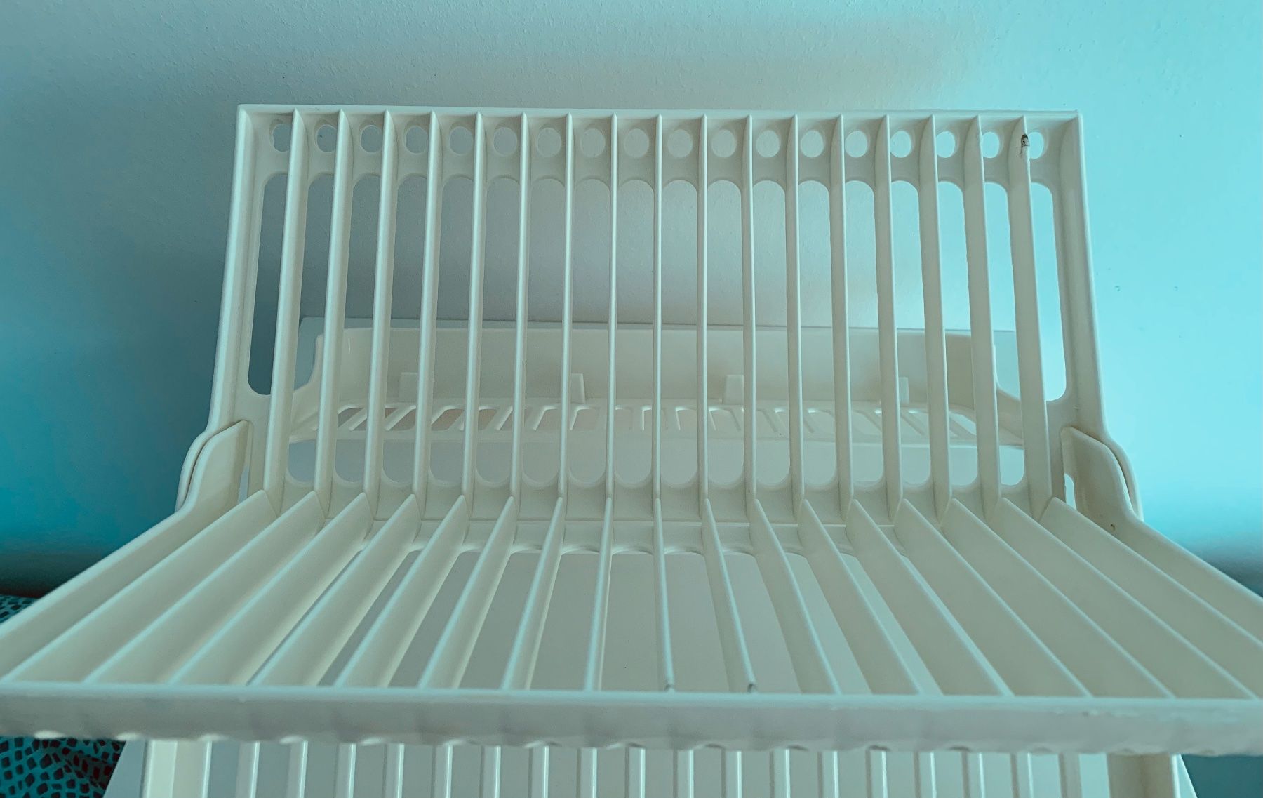 Elettrodomestici da cucina: White foldable dish drying rack - save space now! – Usato da Basel venduto da cat_sq5m 5