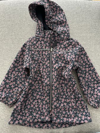 Name it! Softshelljacke Gr. 98 Blumenmuster, Top Zustand!