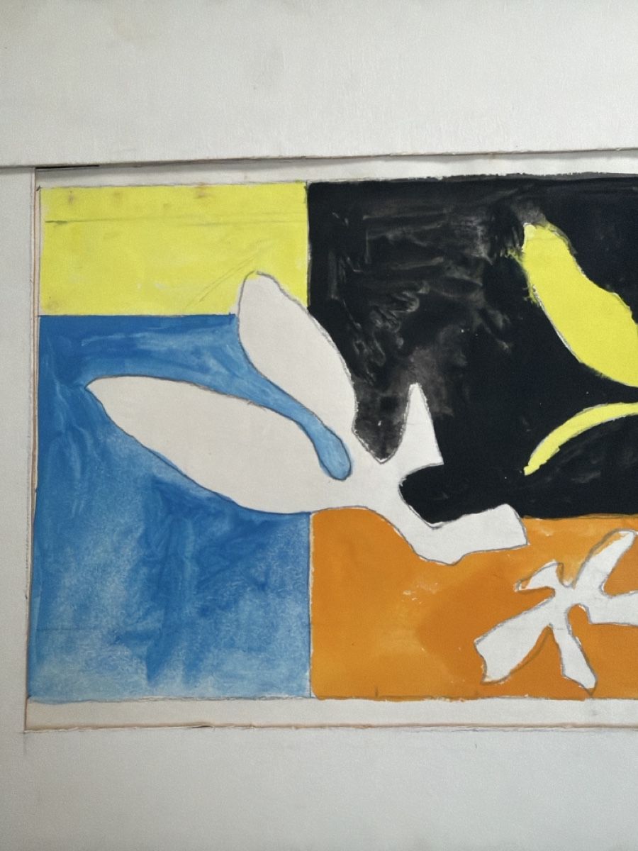 Dipinti: Gouache projet Raymond Abner, Paris 1972 – Usato da Choulex venduto da collectart 2