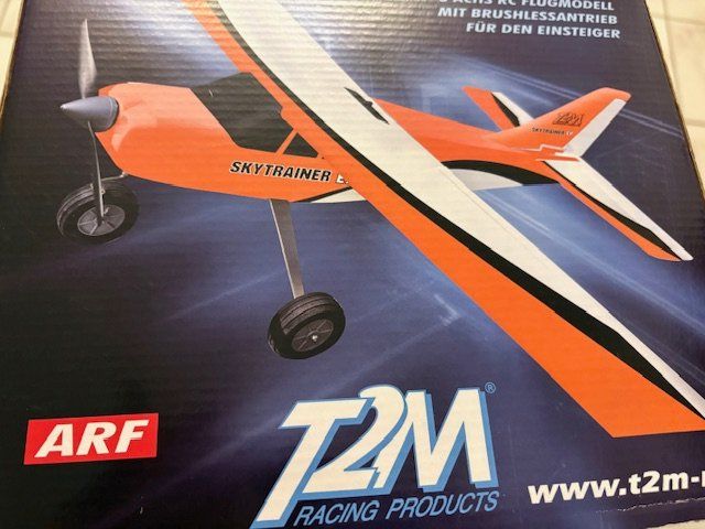 Modellismo RC: T2M Skytrainer EP  (ARF) – Nuovo e nell'imballaggio originale da Würenlingen venduto da Delfinli1