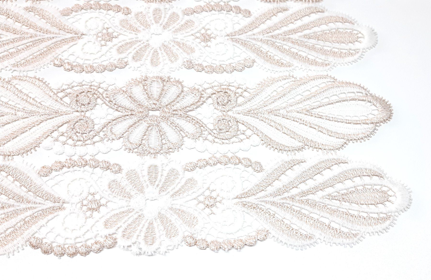 Sonstige Tischwäsche: Spitzenstoff - Tissu dentelle – Neu (gemäss Beschreibung) aus Savagnier von Marderuth