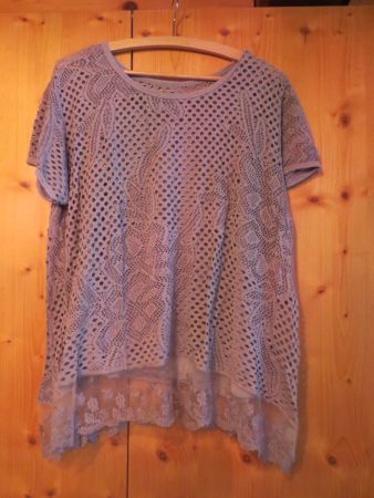 2 Teiler Tunika mit Shirt Einheitsgrösse Farbe: schlamm