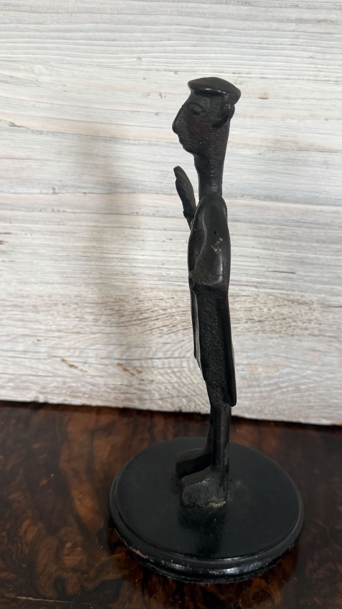 Figuren: Bronze Statuette Krieger – Gebraucht aus Riedholz von Frettchen63 3