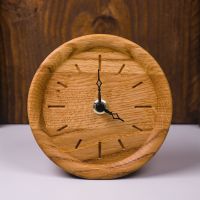 Standuhr Eiche 12.5 cm – Klassisch geölt
