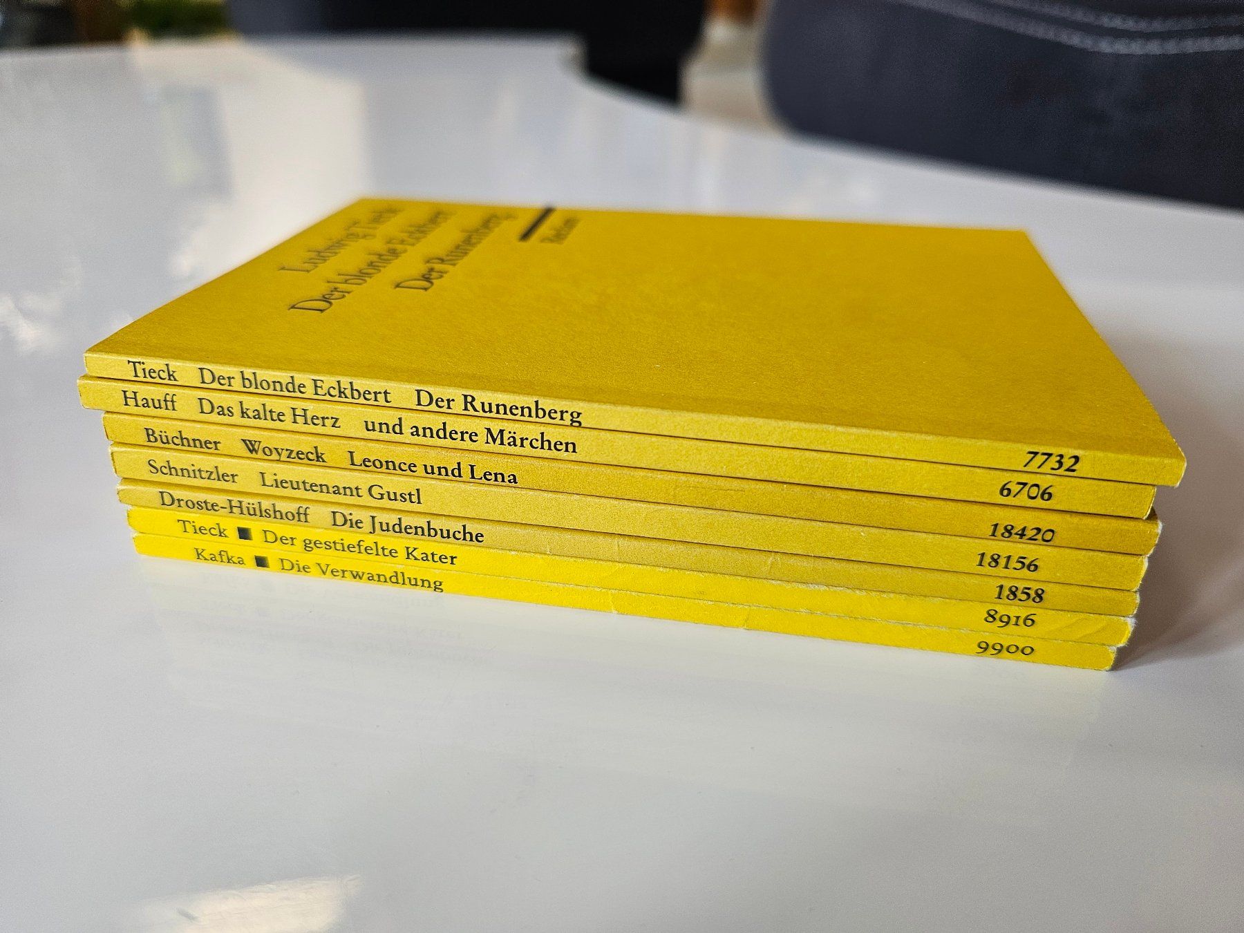 Bücher: 7 Reclam Büechli / Deutsch – Gebraucht aus Einigen von Pretorius66 1