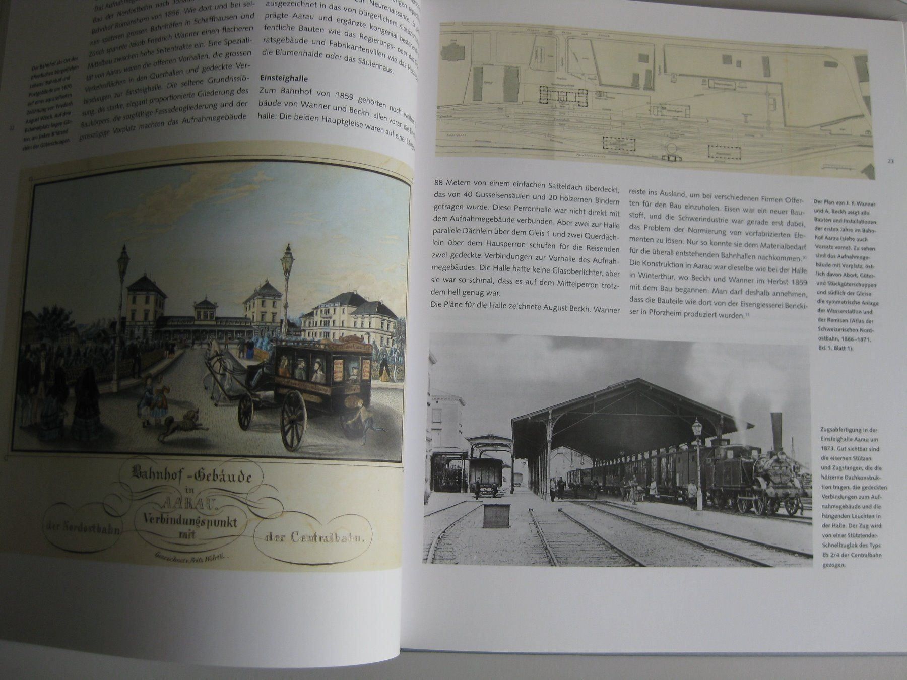 Livres: Bahnhof Aarau Chronik eines Baudenkmals,  2011 – D'occasion à Buchs ZH par swiss-train 4